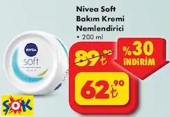 NİVEA SOFT BAKIM KREMİ NEMLENDİRİCİ 200 ML NİVEA SOFT BAKIM KREMİ NEMLENDİRİCİ 200 ML